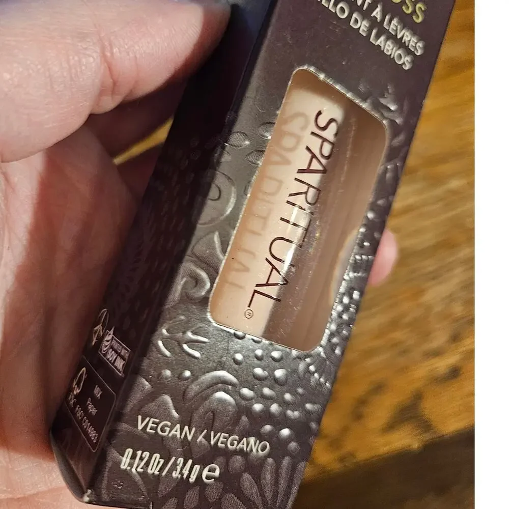 NEW! SpaRitual Moisture Shine Lip Gloss CALM ~ Vegan